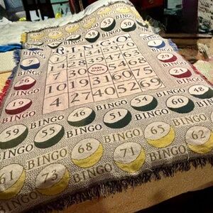 Large BINGO Blanket